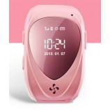 Классик Детские часы телефон с GPS трекером и СИМ розовые (часофон) 