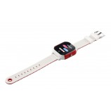 Школьник-Тач белый+красный - часы телефон GPS трекер с цветным сенсорным экраном