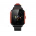 Часы для ребенка с функцией слежения и телефоном для подростка школьника с сенсорным дисплеем GPS трекером  Школьник-Тач, цвет чёрный+красный
