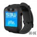 Smart Baby Watch SBW X детские часы с GPS с камерой и фонариком. Цвет черный