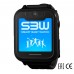 Smart Baby Watch SBW X детские часы с GPS с камерой и фонариком. Цвет черный