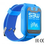 Smart Baby Watch SBW X детские часы с GPS синие