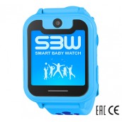 Smart Baby Watch SBW X детские часы с GPS синие