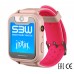 Smart Baby Watch SBW X детские часы с GPS с камерой и фонариком. Цвет розовый