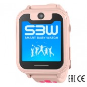 Smart Baby Watch SBW X детские часы с GPS розовые